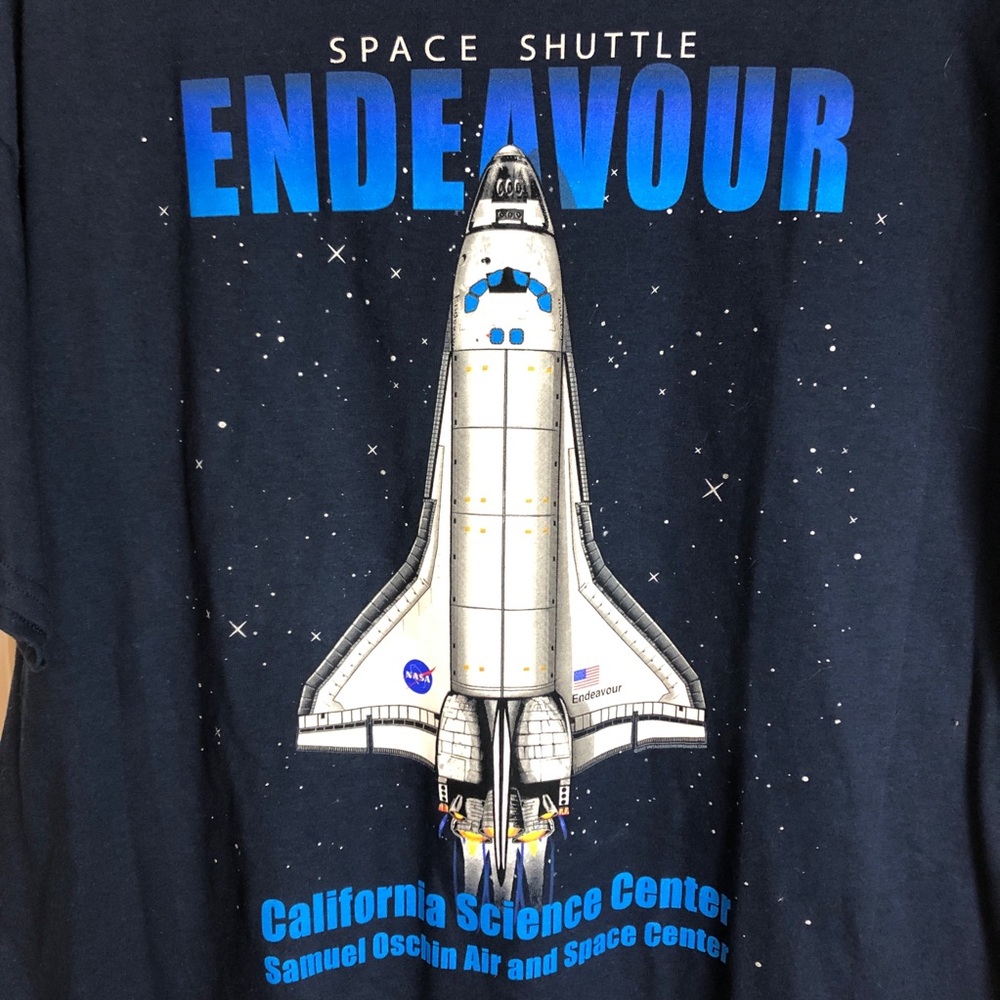BUY 2 GET 3rd FREE Space Shuttle t-shirt XL NWOT